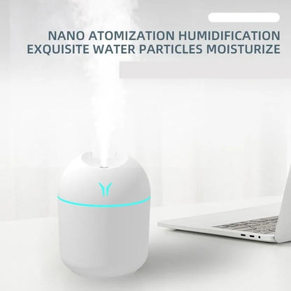 250ML USB Mini Air Humidifier Aroma Essential Oil Diffuser