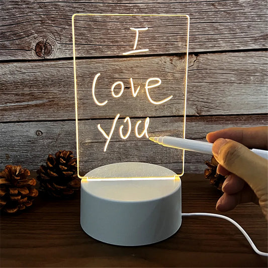 Transparent Drawable LED Night Lights - Nova