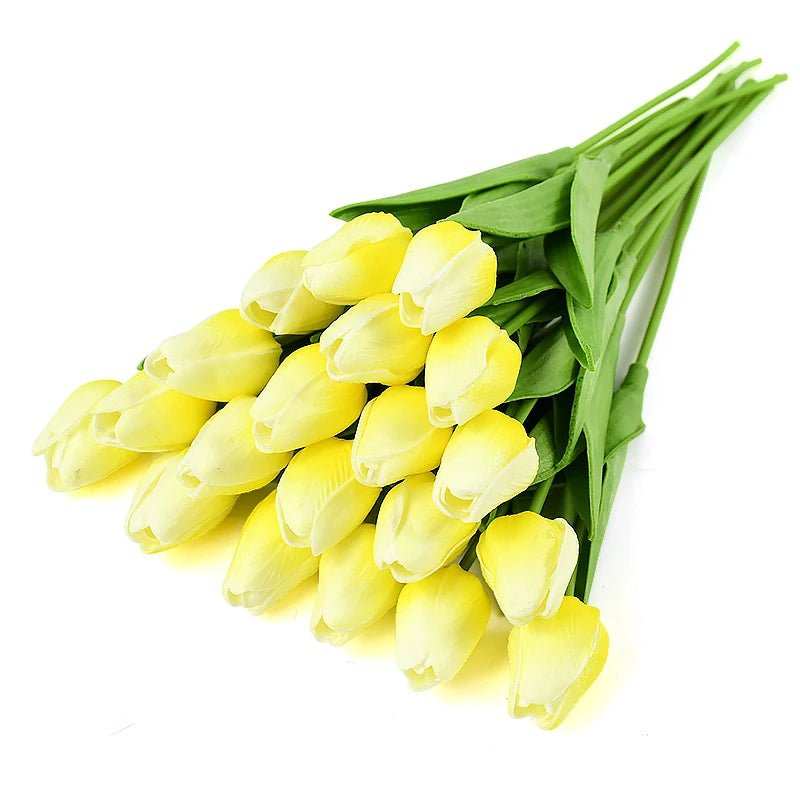 Tulip Flower Artificial Tulip Bouquet 10/5Pcs