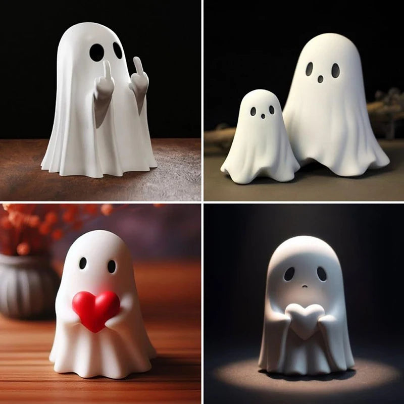 Mini Cute Ghost Statues - Nova