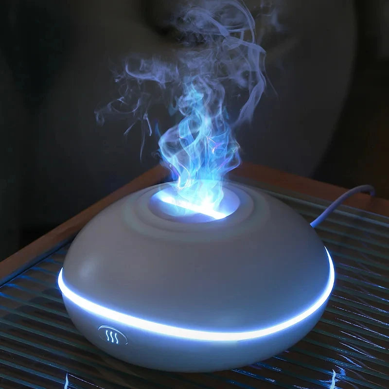 Scent Diffuser 7 Color LED Essential Oil Flame Lamp