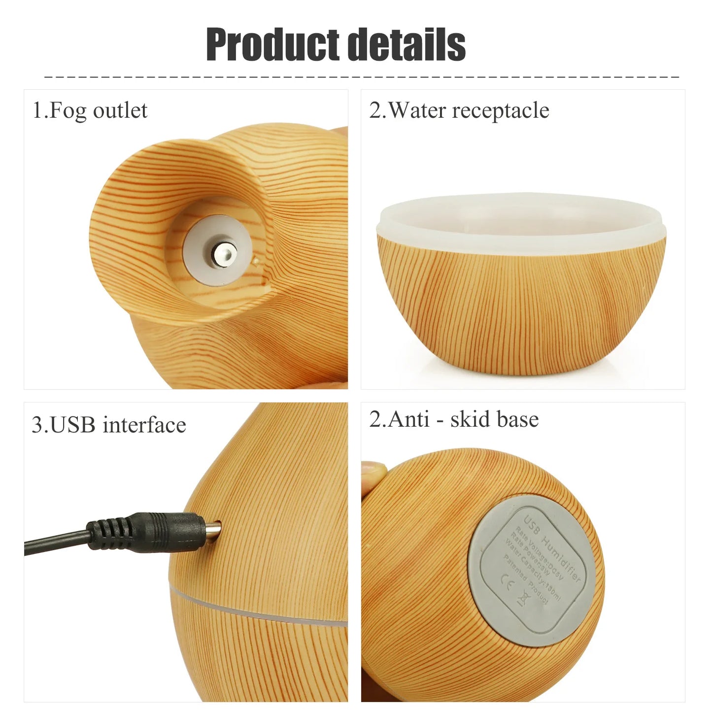 Air Humidifier Essential Oil Diffuser - Nova