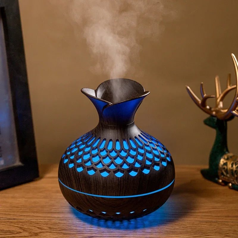 Wood Grain Vase Humidifier - Nova