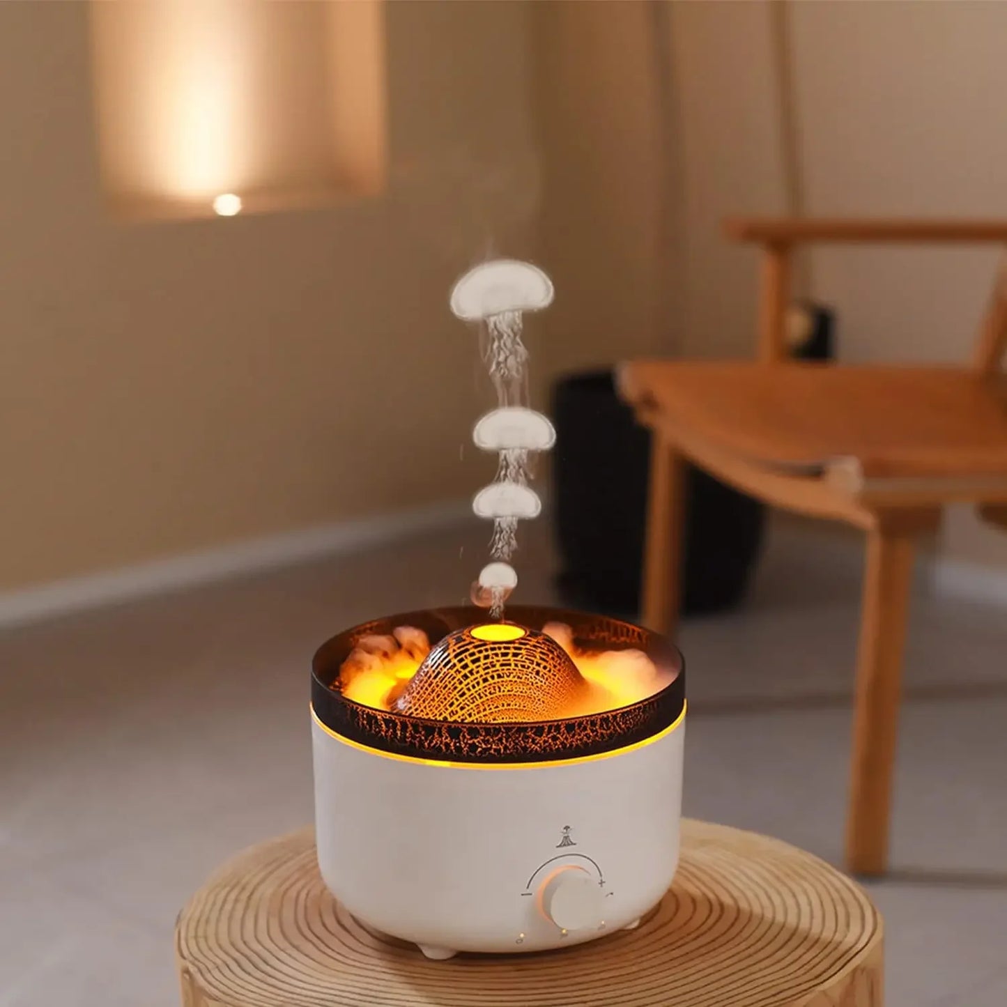 Volcano Jellyfish air humidifier. - Nova