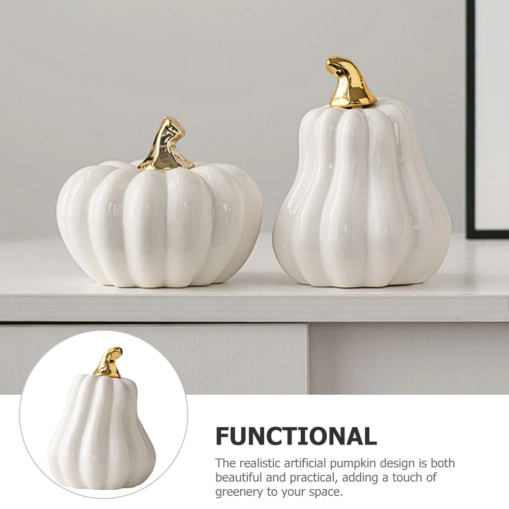 Nordic Ceramic Pumpkin Fall Decorations - Nova