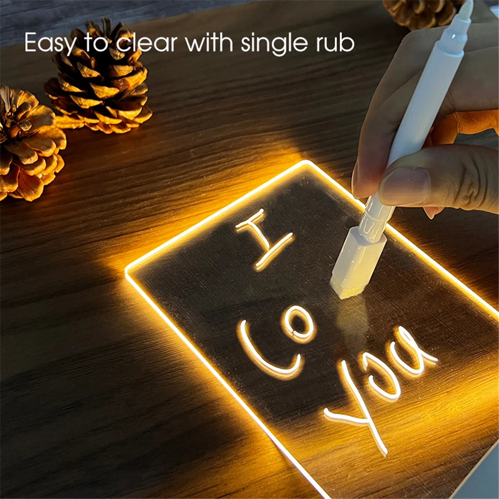 Transparent Drawable LED Night Lights - Nova