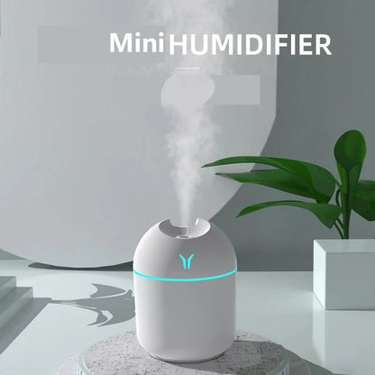 250ML USB Mini Air Humidifier Aroma Essential Oil Diffuser